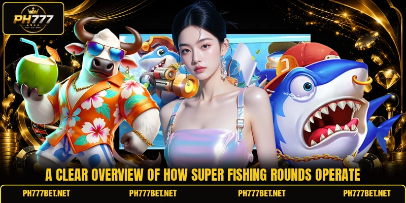 A clear overview of how Super Fishing rounds operate