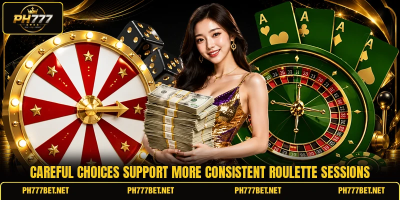 Careful choices support more consistent roulette sessions