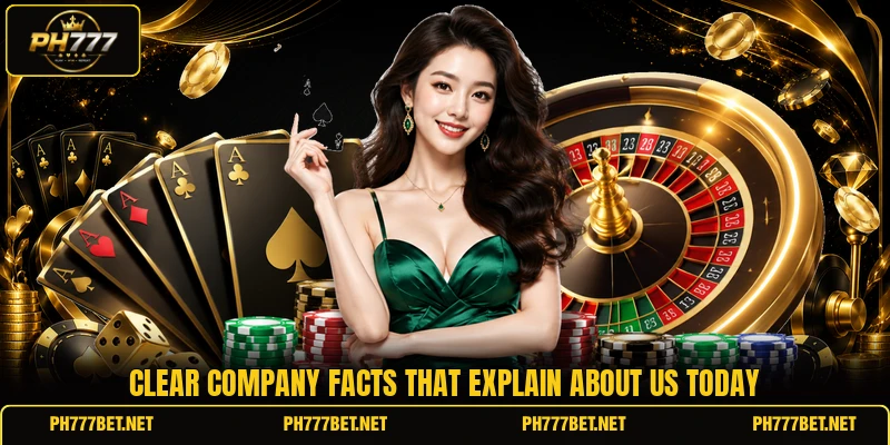 Clear company facts that explain about us today