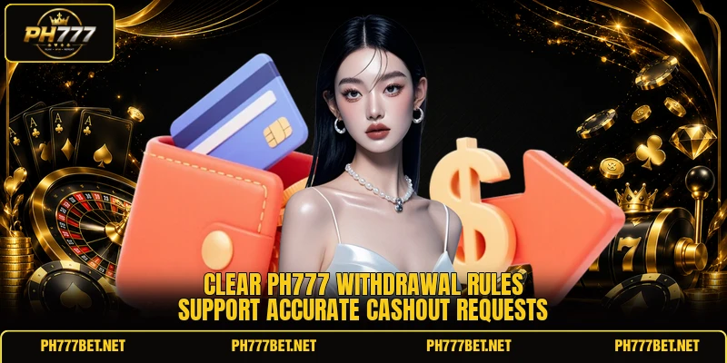 Clear PH777 withdrawal rules support accurate cashout requests