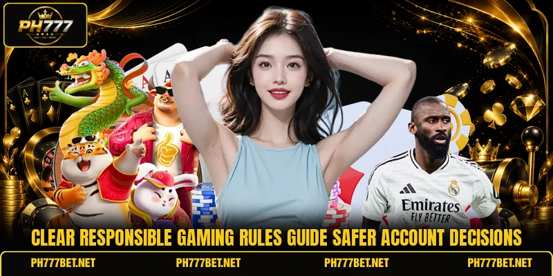 Clear responsible gaming rules guide safer account decisions