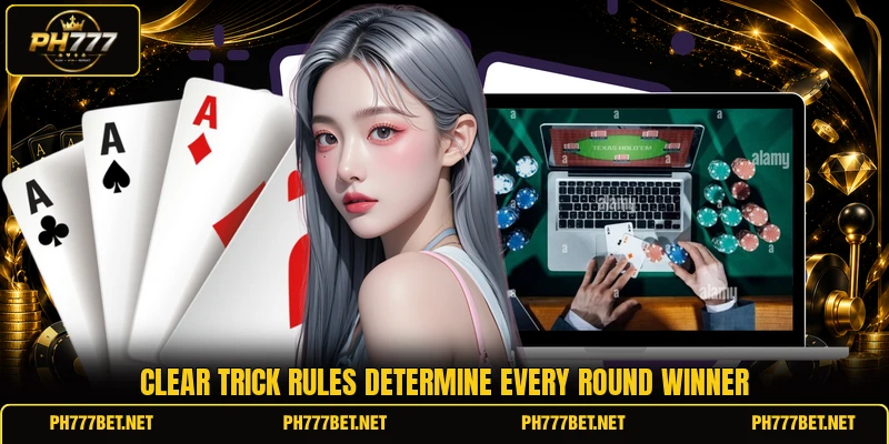 Clear trick rules determine every round winner