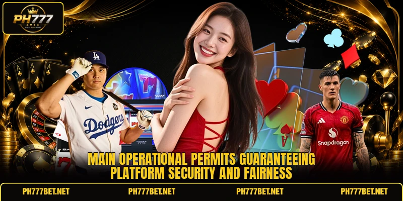 Main operational permits guaranteeing platform security and fairness