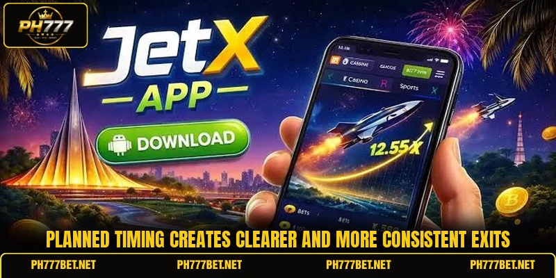 Planned timing creates clearer and more consistent exits