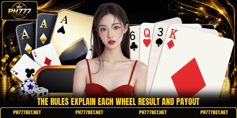 The rules explain each wheel result and payout The rules explain each wheel result and payout