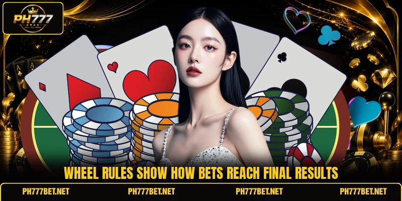 Wheel rules show how bets reach final results